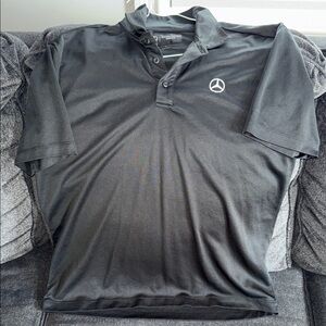 Mercedes Black Polo Shirt for Men